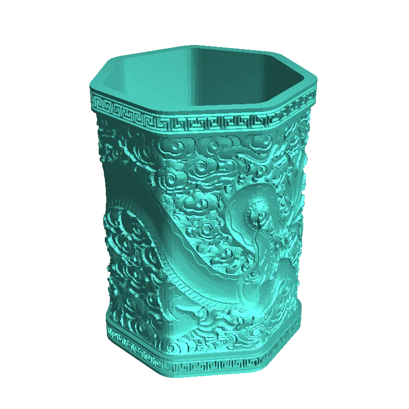 chino taza 3d modelos descargar crealidad nube 3D print model - Mito3D