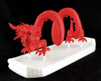 chinese year dragon incense holder yearofthetiger 3d models download creality cloud myths 3d print model - Mito3D
