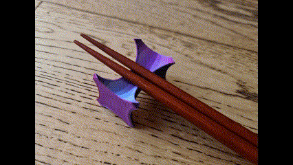 chopstick holder chopsticks drip rest easy print supports Foods 3d print model - Mito3D