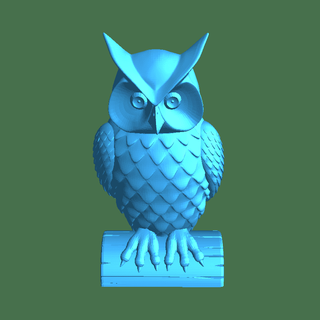 chouette Flying Animals 3d print model - Mito3D