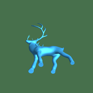 christmas Mammal 3d print model - Mito3D