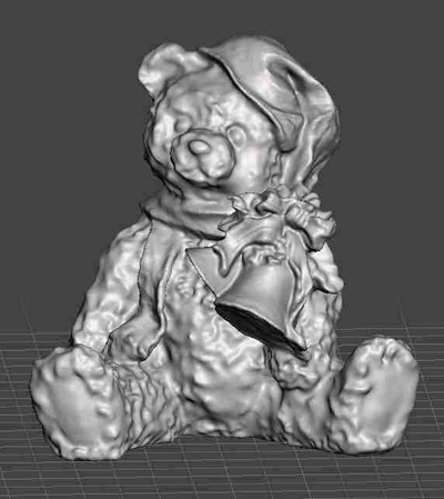 christmas bear 3d models download creality cloud mammal 3d print model - Mito3D
