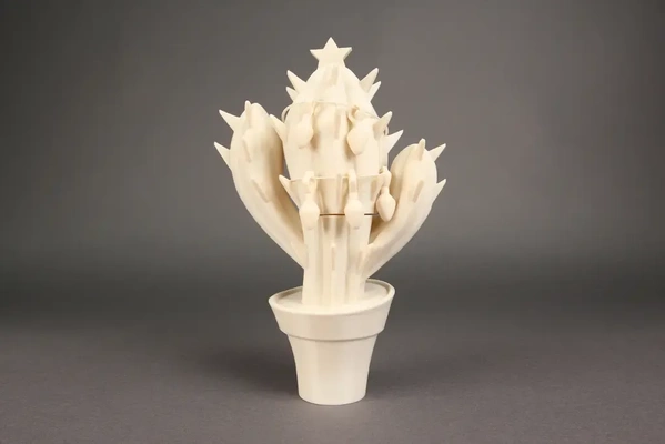 natal cacto 3d modelos baixar crialidade nuvem 3d print model - Mito3D