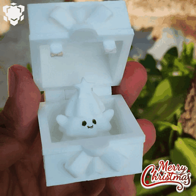 natale speciale albero regalo scatola 3d modelli scarica creality nube 3d print model - Mito3D