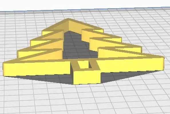 natal árvore 1 3d modelos baixar crialidade nuvem 3d print model - Mito3D