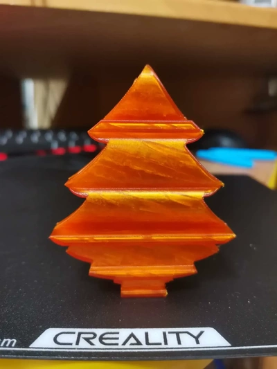 natale albero 2024 3d modelli scarica creality nube 3d print model - Mito3D