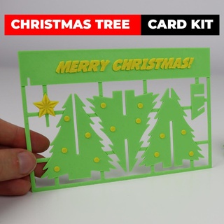 Natale albero carta kit casa arredamento 3d print model - Mito3D