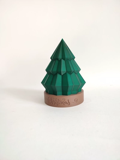 natal árvore luminária 3d modelos baixar crialidade nuvem 3d print model - Mito3D