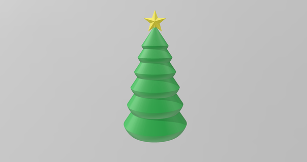 Weihnachten Baum Modell Wettbewerb 3d print model - Mito3D