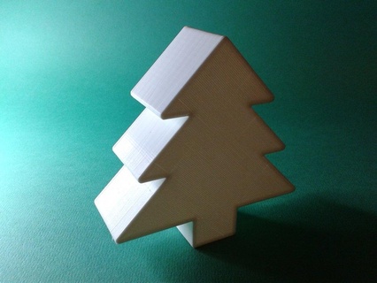 christmas tree nestable box v1 Others 3d print model - Mito3D