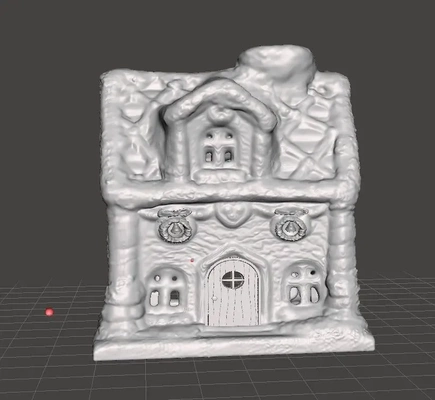 noël village thé lumière maison 3d modèles télécharger créalité nuage 3d print model - Mito3D