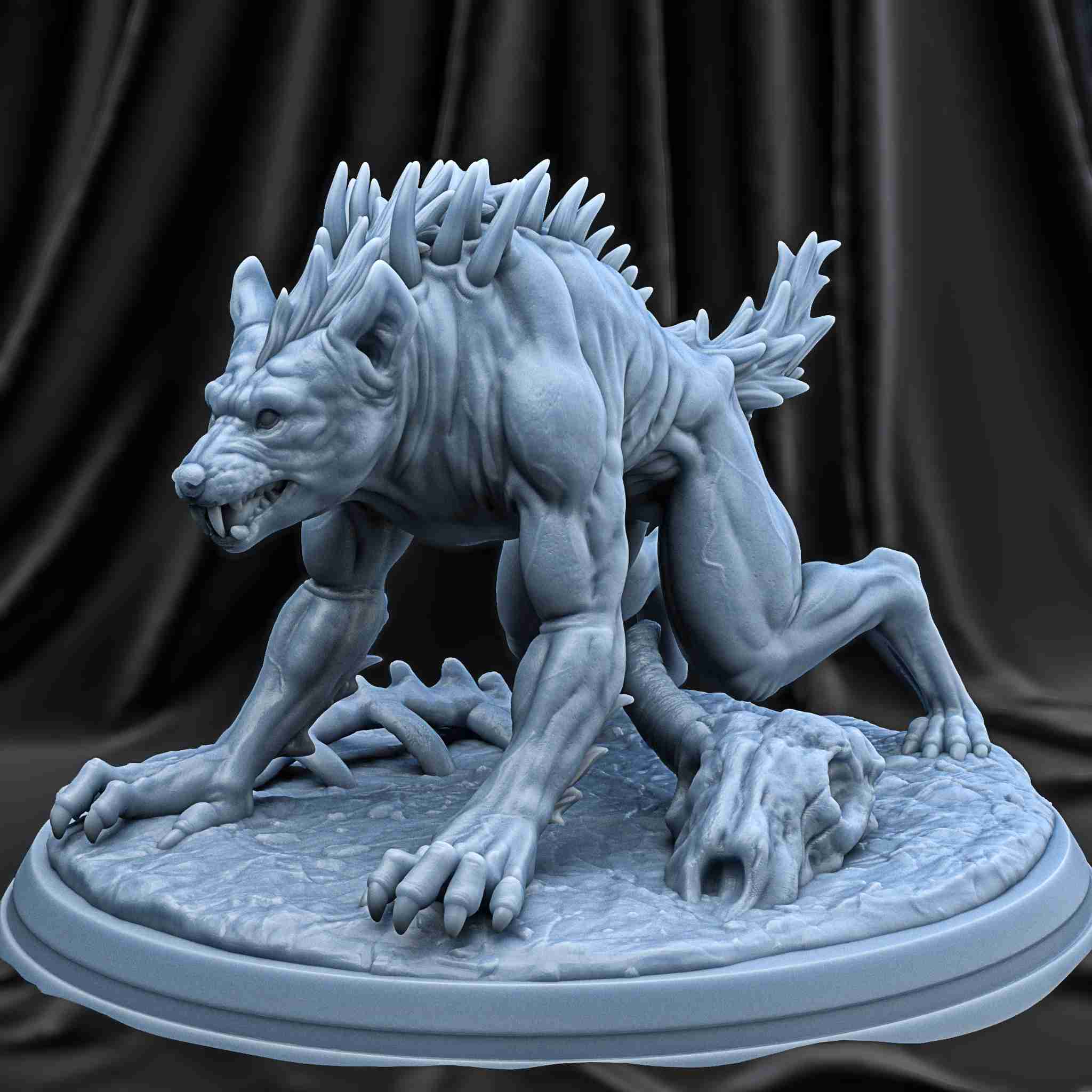 Chupacabra 3d modeller indir Creality bulut efsaneler 3D print model - Mito3D