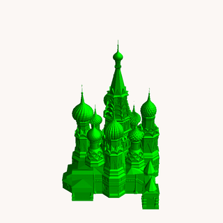 Iglesia histórico edificios 3d print model - Mito3D