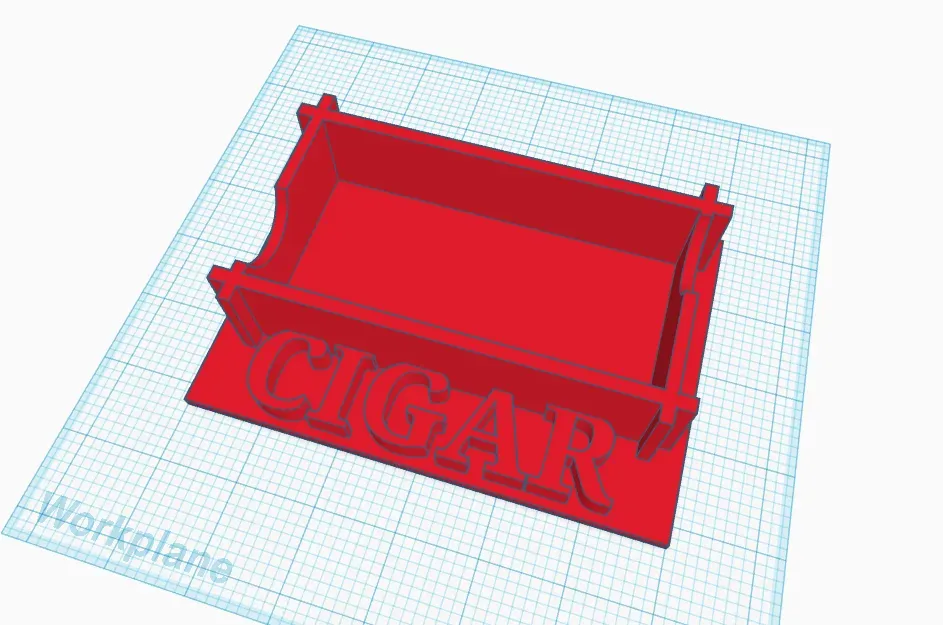 cigare cendrier cigares 3d modèles télécharger créalité nuage 3D print model - Mito3D