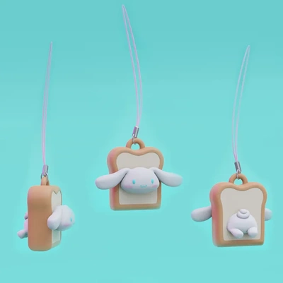 cinnamoroll bread keychain charm 3d models download creality cloud fictional characters 3d print model - Mito3D