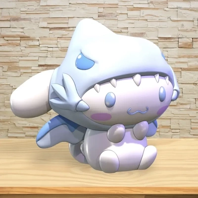 cinnamoroll yugioh 3d models download creality cloud 3d print model - Mito3D