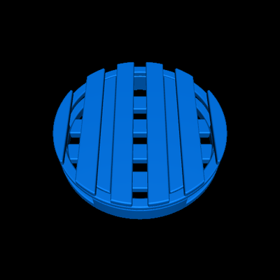 circular pallet coaster 3d models download creality cloud 3d print model - Mito3D