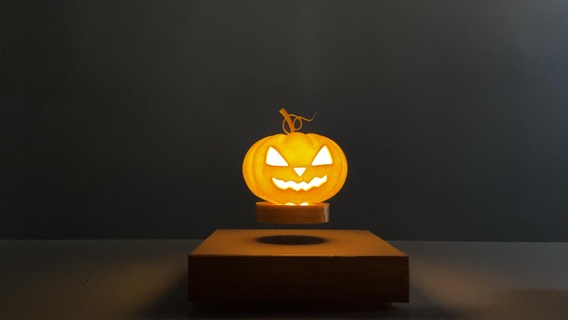 citrouille d'halloween 2 Lighting 3d print model - Mito3D