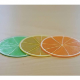 citrus coaster Others 3d print model - Mito3D