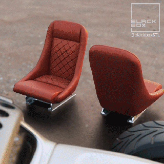 klassisch kompakt Sitz Druckguss Modellbausätze Fahrzeug Teile 3d print model - Mito3D