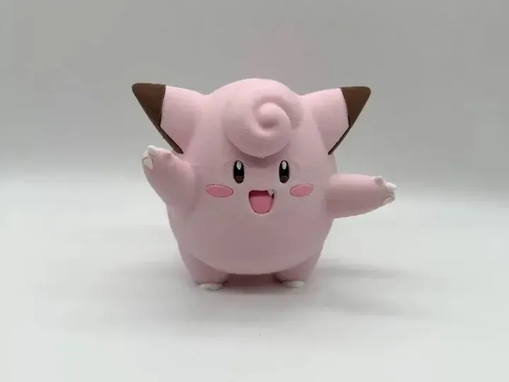 clefairy pokemon 3d modelli scarica creality nube 3D print model - Mito3D