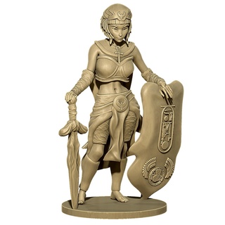 kleopatra savaşçı karakterler 3d print model - Mito3D