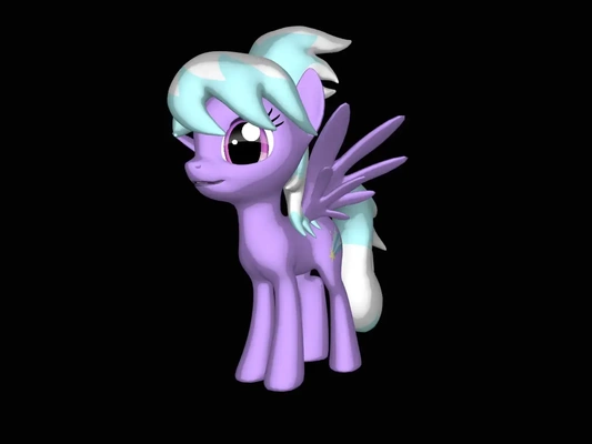 nube chaser my pony 3d modelli scarica creality 3d print model - Mito3D