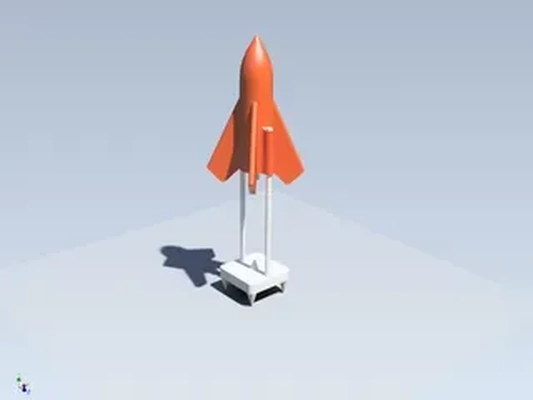 co2 model rocket 3d models download creality cloud 3d print model - Mito3D