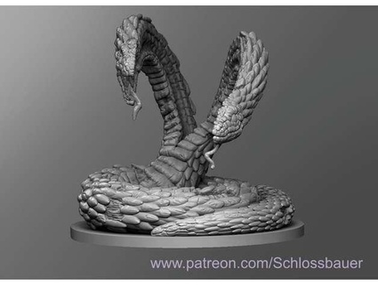 Kobra Schnitt 3d print model - Mito3D