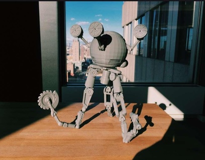 Codsworth Tomber 4 robots 3d print model - Mito3D