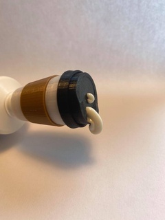 café taza pasta dental sombrero copa casa 3d print model - Mito3D