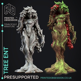 coffee ent - female tree goblin potion brewers 3d models download creality cloud characters 3d print model - Mito3D