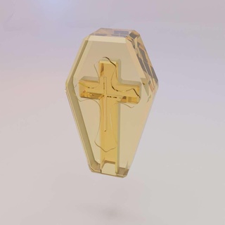 coffin cross Sculptures & Cultural Relics 3d print model - Mito3D