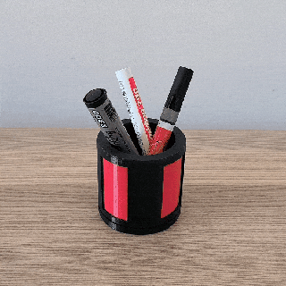 color changing pencil holder 3d models download creality cloud Others 3d print model - Mito3D