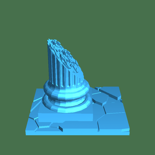 columna romana herramientas 3d print model - Mito3D