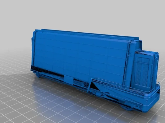 combiner train voiture 3d modèles télécharger créalité nuage 3d print model - Mito3D