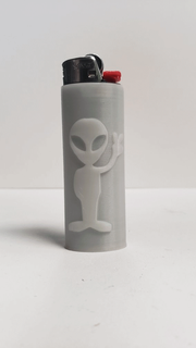 come peace lighter sleeve Others 3d print model - Mito3D