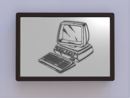 commodore pet patent art Others 3d print model - Mito3D