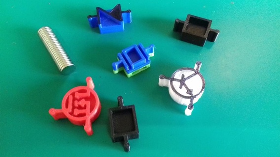 componente magneti frigo lavagna formazione scolastica 3d print model - Mito3D