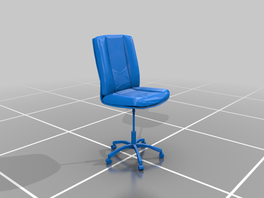 computer chair 3d models download creality cloud 3d print model - Mito3D