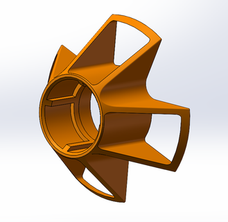 concentric retaining block Printer Parts & Accessories 3d print model - Mito3D