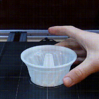 hormigón vela soporte pastel bundt bricolaje diy 3d print model - Mito3D