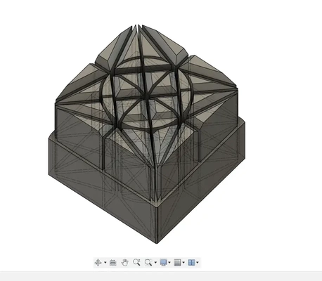 konteyner kutsal geometri 3d modeller indir creality bulut 3d print model - Mito3D