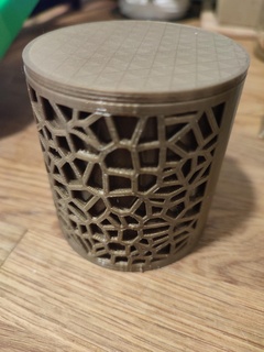 contenitore crema vaso domestico 3d print model - Mito3D