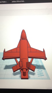 cool jet supporter avions combat 3d print model - Mito3D