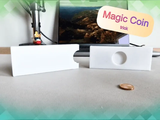 cool magic box coin trick 3d models download creality cloud 3d print model - Mito3D