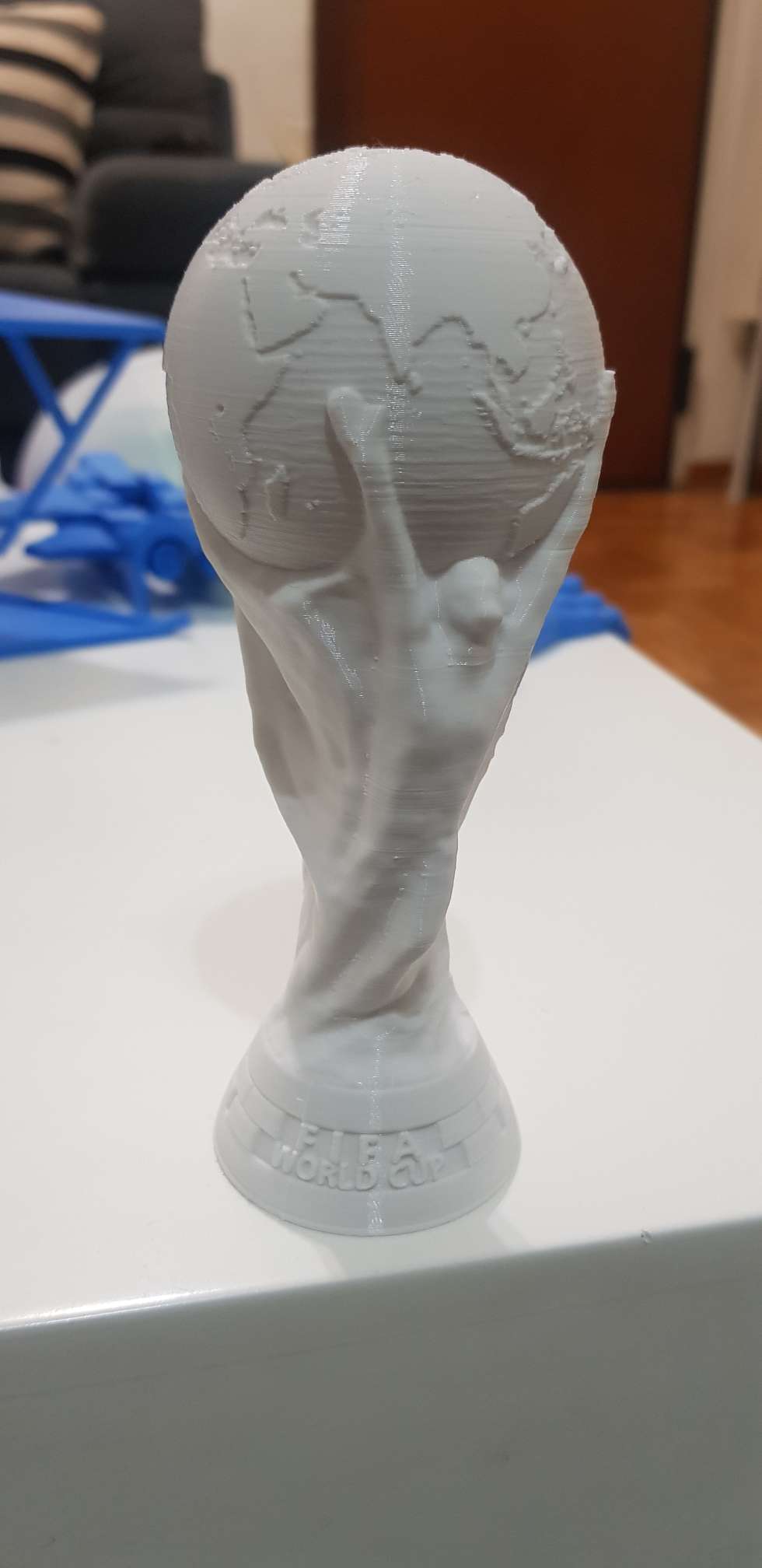 copa del mundo 3d modelos baixar crialidade nuvem casa decoração 3D print model - Mito3D