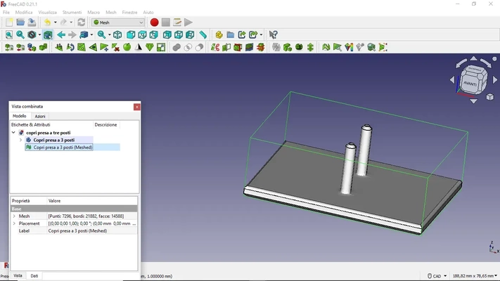 copri presse 3d modelle download realität wolke 3d print model - Mito3D