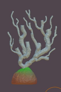 coral 1 animales 3d print model - Mito3D