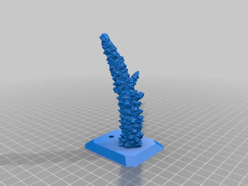 coral braço gancho 3d modelos baixar crialidade nuvem 3D print model - Mito3D